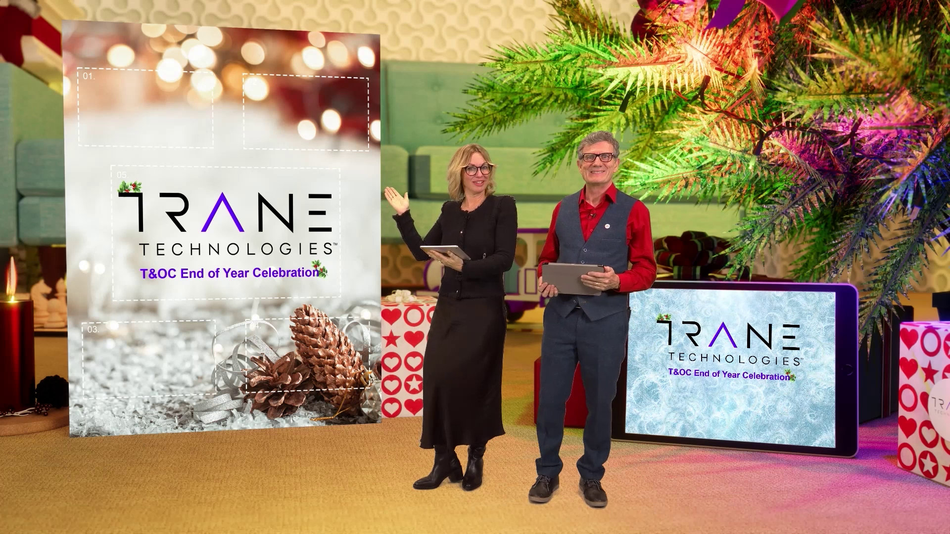 End of year virtual celebrations